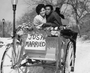 Scoey Mitchell with his wife