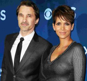Halle Berry with her ex-husband, Olivier Martinez