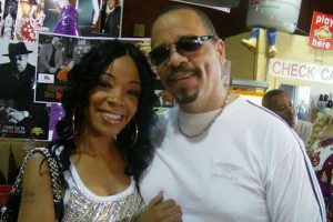 Letesha Marrow with her father, Tracy Lauren Marrow "Ice-T"