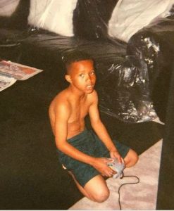 Demetrious Johnson's childhood photo