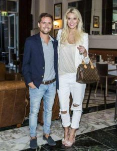 Alex Hirschi with her husband, Nik Hirschi