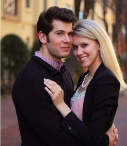 Hilary Crowder with her husband, Steve