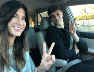 Natalie Allan with her son, Nicholas