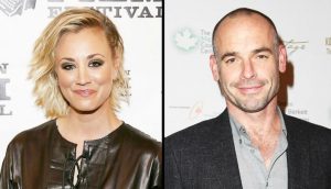 Paul Blackthorne and Kaley Cuoco