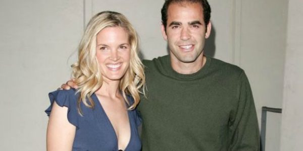 Pete Sampras with his wife, Bridgette Wilson