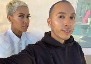 Sibley Scoles with her boyfriend, Bryan A. Mendez