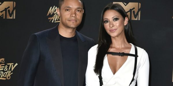 Trevor Noah with his girlfriend, Jordyn Taylor