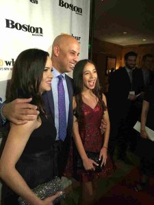 Alex with his daughter