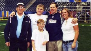 Amanda with her family