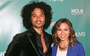 Anjelah Johnson with her husband, Manwell Reyes