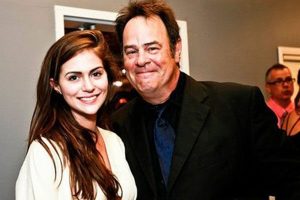 Danielle with her father