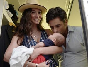 Billy Stamos with his parents