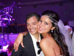 Adris with her father