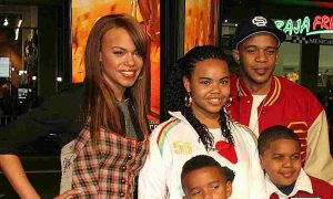 Faith with her children