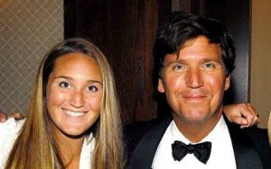 Tucker  Carlson with his wife, Susan Andrews
