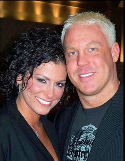 Ken Anderson with his wife, Shawn Trebnick
