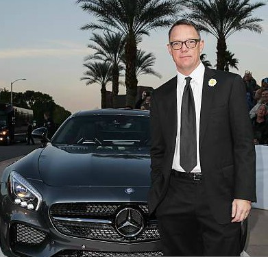 Heather Helm's husband Actor Matthew Lillard arrives with Mercedes-Benz at the 26th annual Palm Springs International Film Festival Awards Gala on January 3, 2015 in Palm Springs, California