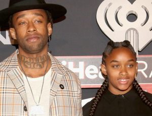 Jailynn Griffin with her father