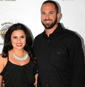 Joy Taylor with her husband