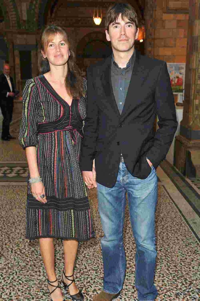 Simon Reeve with his wife, Anya Reeve