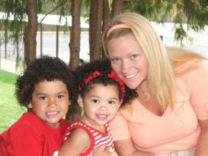 Randy's ex-wife and children