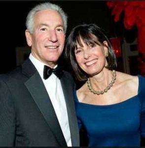 Seryl with her husband
