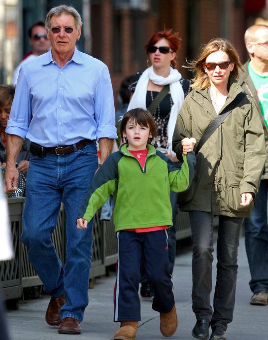 Liam Flockhart with his family