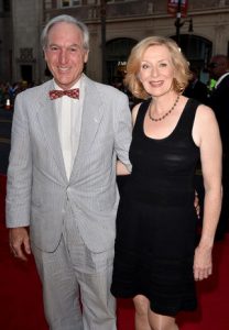 Frances Conroy with her husband,  Jan Munroe