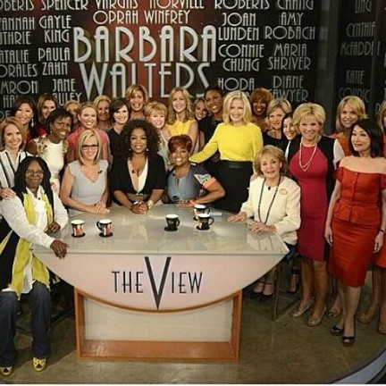 Barbara Walters during her retirement