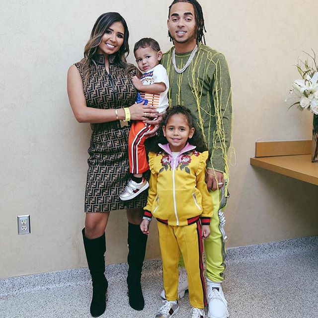 Taina Marie Melendez's husband with her family