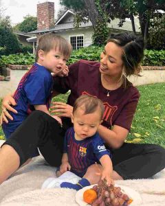 Shawna Gordon with her sister's children