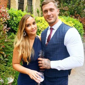 Jacqueline Jossa with her husband, Dan Osborne