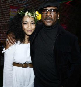 Bella Zahra Murphy with her father, Eddie Murphy