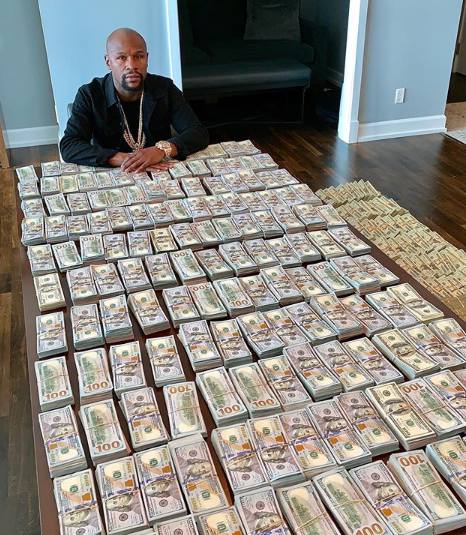 Jirah Mayweather's father, Floyd Mayweather Jr.