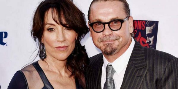 Katey Sagal with her husband, Kurt Sutter
