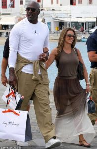 Yvette Prieto with her husband, Michael Jordan