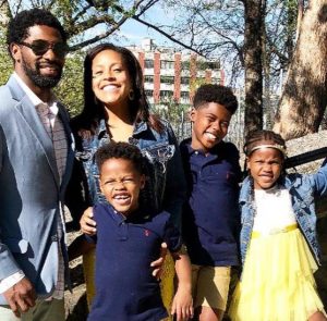 Uche Ojeh with his family