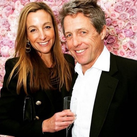 Anna with her husband Hugh