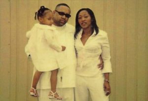 Pimp with his wife and daughter