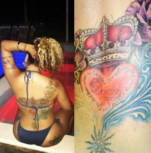 Tameka Cottle's Tattoo