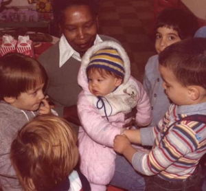 Whoopi's mother and kids