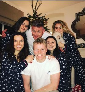 Megan Ramsay with her family