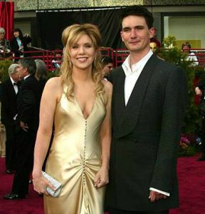 Alison Krauss with her ex-husband, Pat Bergeson
