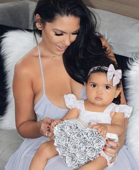 Carissa Rosario with her daughter, Angelica Rose Anderson