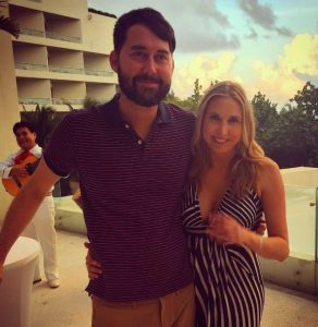 Hayes Hargrove with his girlfriend, Katherine Von Till