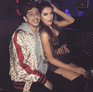 Molly Eskam with her ex-boyfriend, Brian Awadis