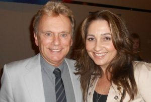 Pat Sajak with his wife, Lesly Brown