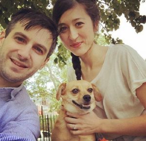 Nick Sylvester with his wife, Mina Kimes