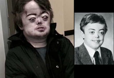 Brian Peppers photo in childhood and now