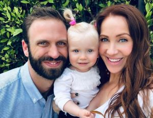 Ben Falcioni with his wife, Miranda Frigon